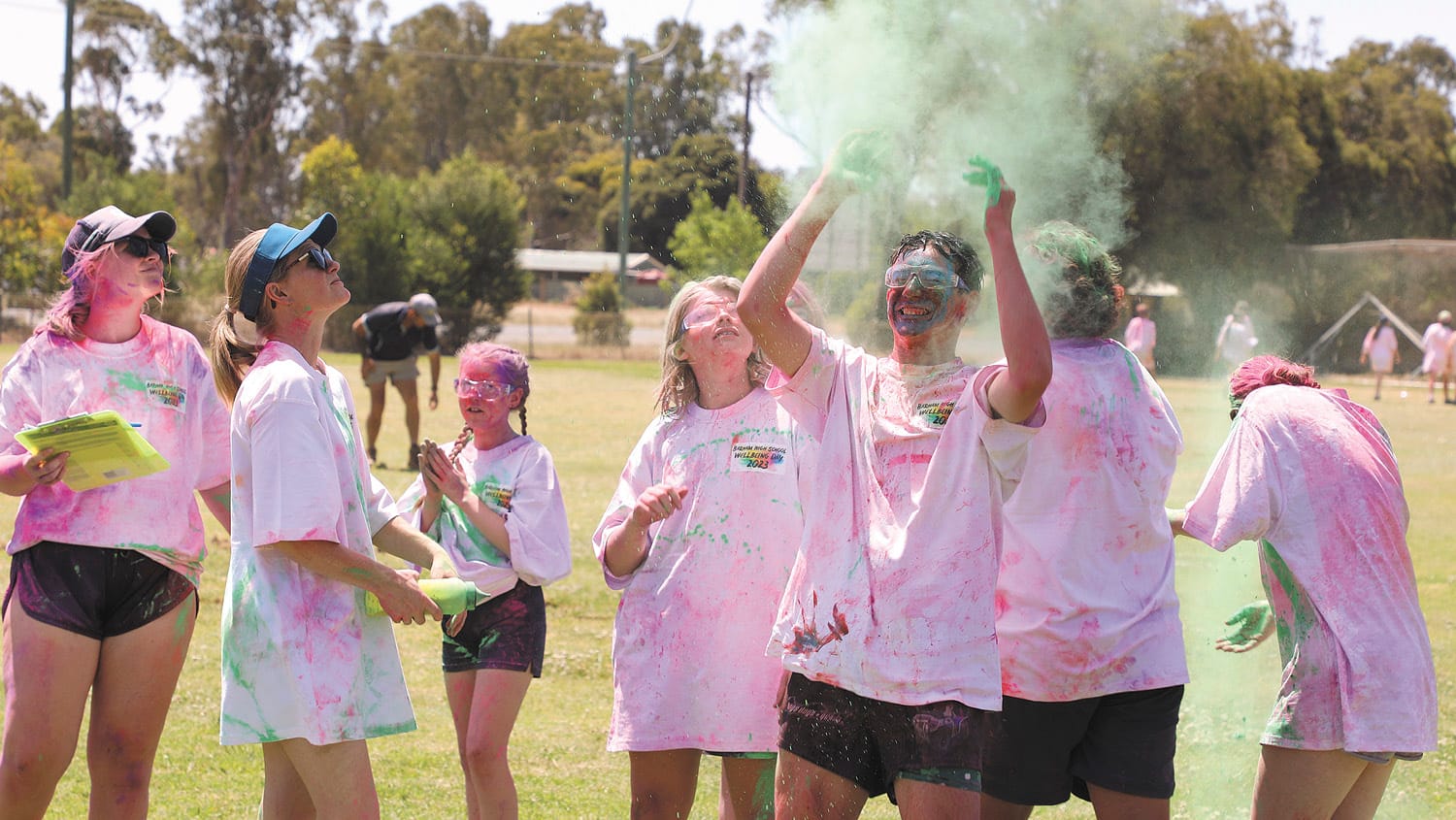 Colour, laughter and inspiration at B.H.S.