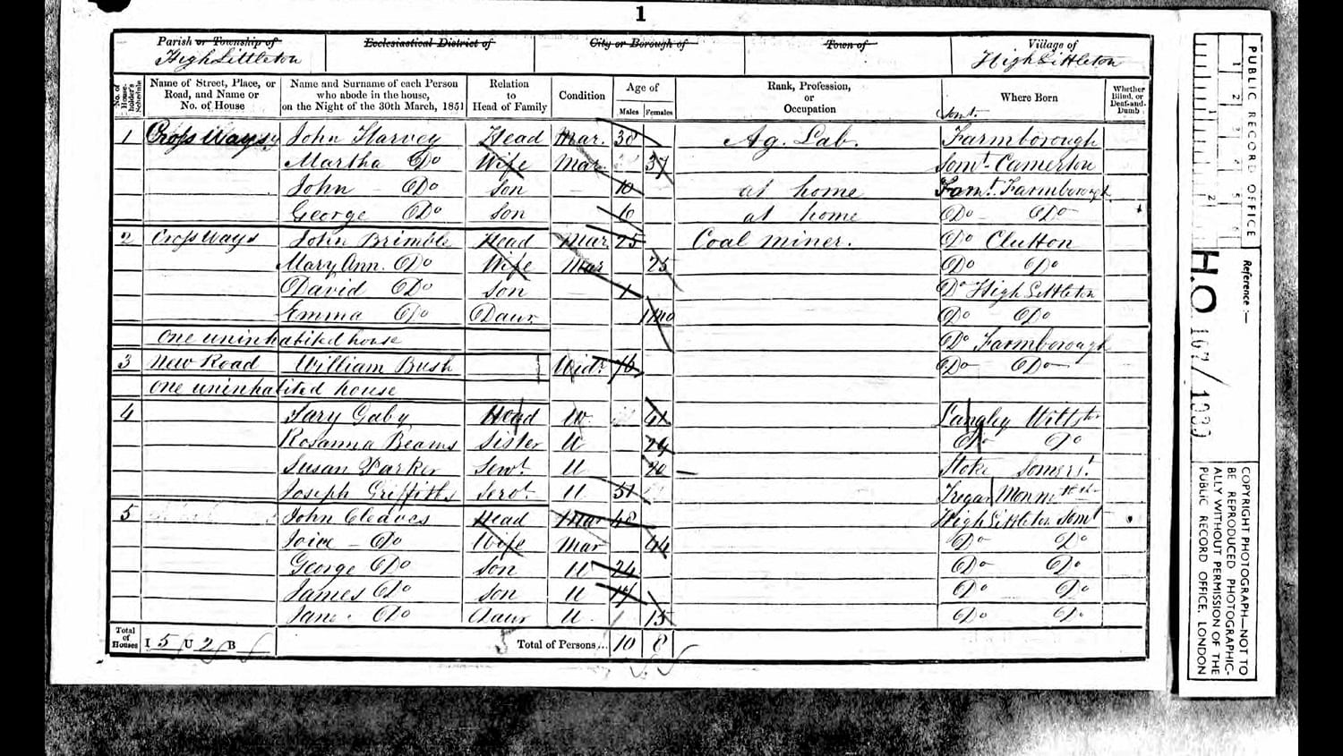 Census and Vital Records